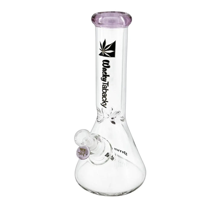 12” Wacky Tabacky Pink Basic Bitch Beaker Bong (9mm) Bongs Canada