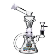Cheech - 9 Inch Octo Loop Waterpipe - White - Bongs Canada