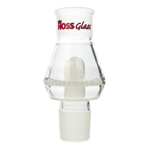Hoss Glass - Bullet Perc Chamber - White - Bongs Canada