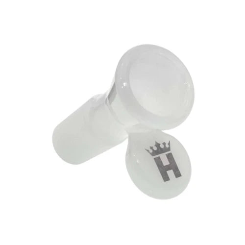 Hoss Glass - 14mm Full Color Cone Bowl - White - Bongs Canada