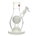 Hoss Glass - Bowling Pin Beaker Base - White - Bongs Canada