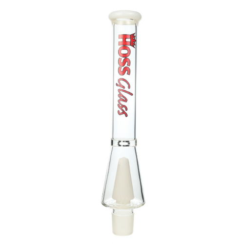 Hoss Glass - Spike Tower Top - White - Bongs Canada