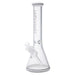 Legendary glass 14 Inch tall 7mm thick glass Colored Base Beaker bong in White