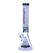 Legendary - 15.5 Inch Vibrant Top Beaker Water Pipe - White - Bongs Canada