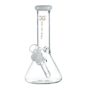 OG Original - 8 Inch 4mm Mini Beaker Bong - White - Bongs Canada