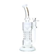 Preemo - 12” Drum to Swiss Pillar Incycler - White - Bongs Canada