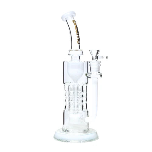 Preemo - 12” Drum to Swiss Pillar Incycler - White - Bongs Canada