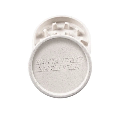 White - Hemp Herb Grinder - Eco Friendly 2 Piece Grinder - Bongs Canada