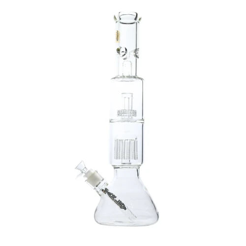 Marley - Double Stream Perc Bong - White Gold - Bongs Canada
