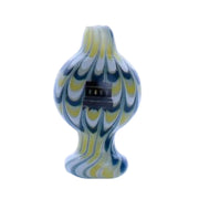 Castle Glass - Swirly Bubble Cap - Yellow - Bongs Canada