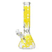 OG Original - 14" Glow-in-the-Dark Honeycomb Splash Beaker Bong - Yellow - Bongs Canada