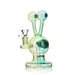 Arsenal - 7.4" Arsenal Alien Grin Glass Bong - Yellow - Bongs Canada