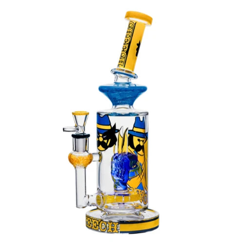 Cheech - Street Hustler Percolator Bong - Yellow - Bongs Canada