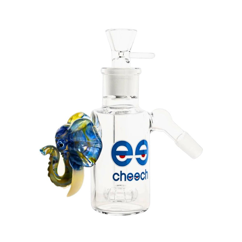 Cheech 5" Showerhead Ash Catcher with Elephant (18mm) Glass Cheech Bongs Canada