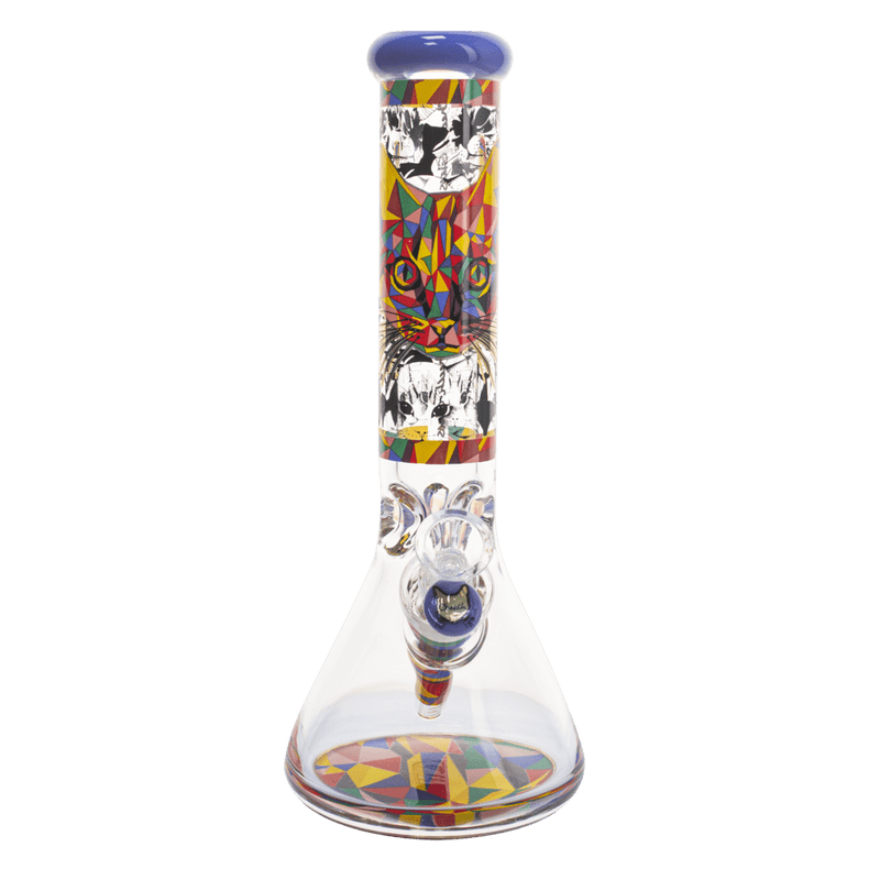 Cheech Cat Decal Beaker (13") Cheech Bongs Canada