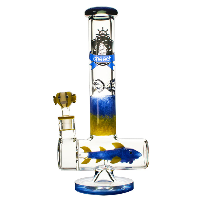 14" Cheech Inline Shark Perc Bong