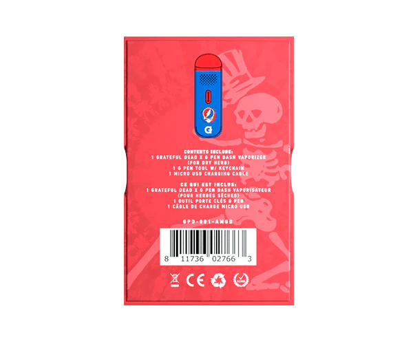 Grateful Dead x G Pen Dash Vaporizer G Pen Bongs Canada