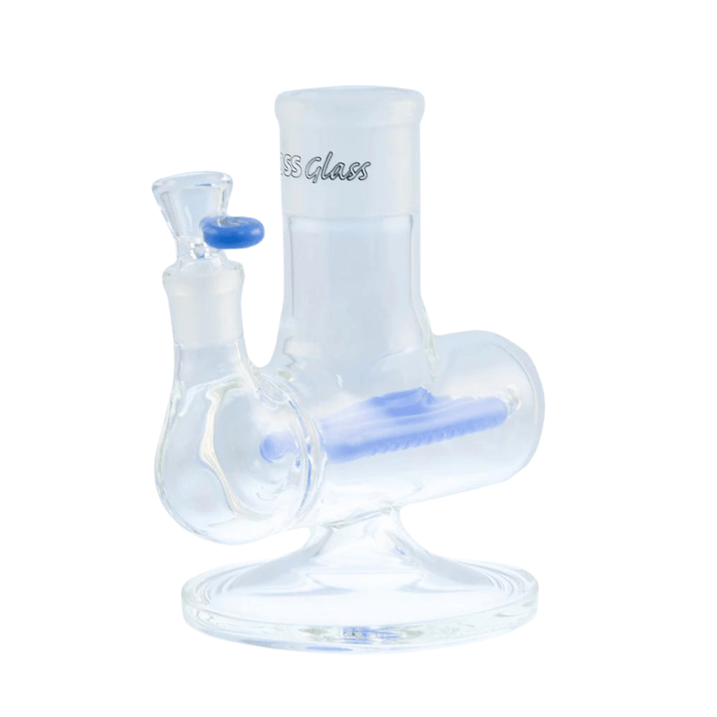Hoss Glass Triple Inline Diffuser Base - Build A Bong Hoss Glass Bongs Canada