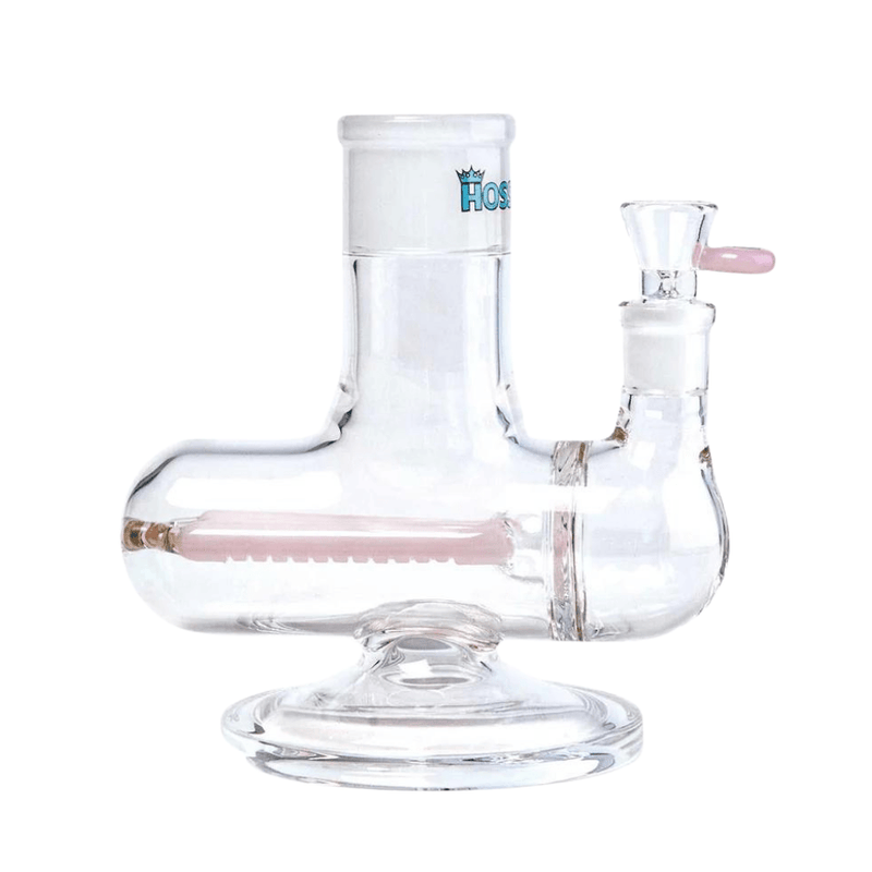 Hoss Glass Triple Inline Diffuser Base - Build A Bong Hoss Glass Bongs Canada