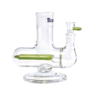 Hoss Glass Triple Inline Diffuser Base - Build A Bong Hoss Glass Bongs Canada