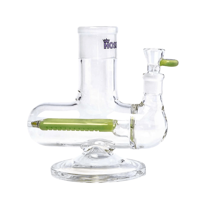 Hoss Glass Triple Inline Diffuser Base - Build A Bong Hoss Glass Bongs Canada