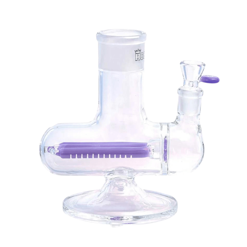 Hoss Glass Triple Inline Diffuser Base - Build A Bong Hoss Glass Bongs Canada