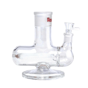 Hoss Glass Triple Inline Diffuser Base - Build A Bong Hoss Glass Bongs Canada