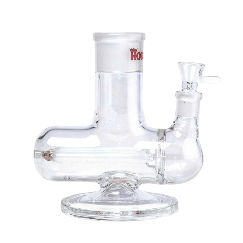 Hoss Glass Triple Inline Diffuser Base - Build A Bong Hoss Glass Bongs Canada