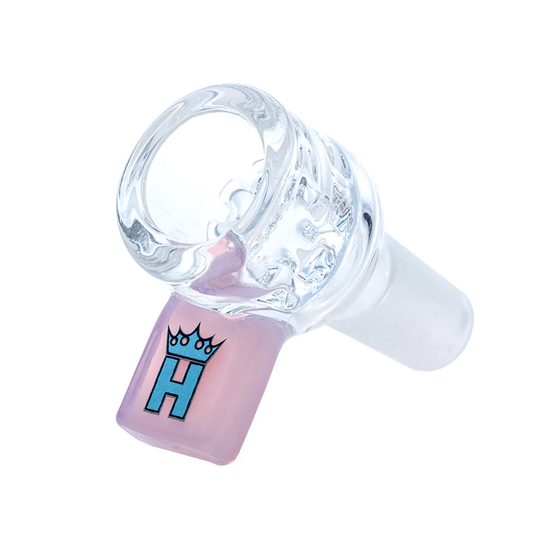 Hoss Glass YX101C Screen Bowl Colored Rectangular Tab Bong Bowl Hoss Glass Bongs Canada
