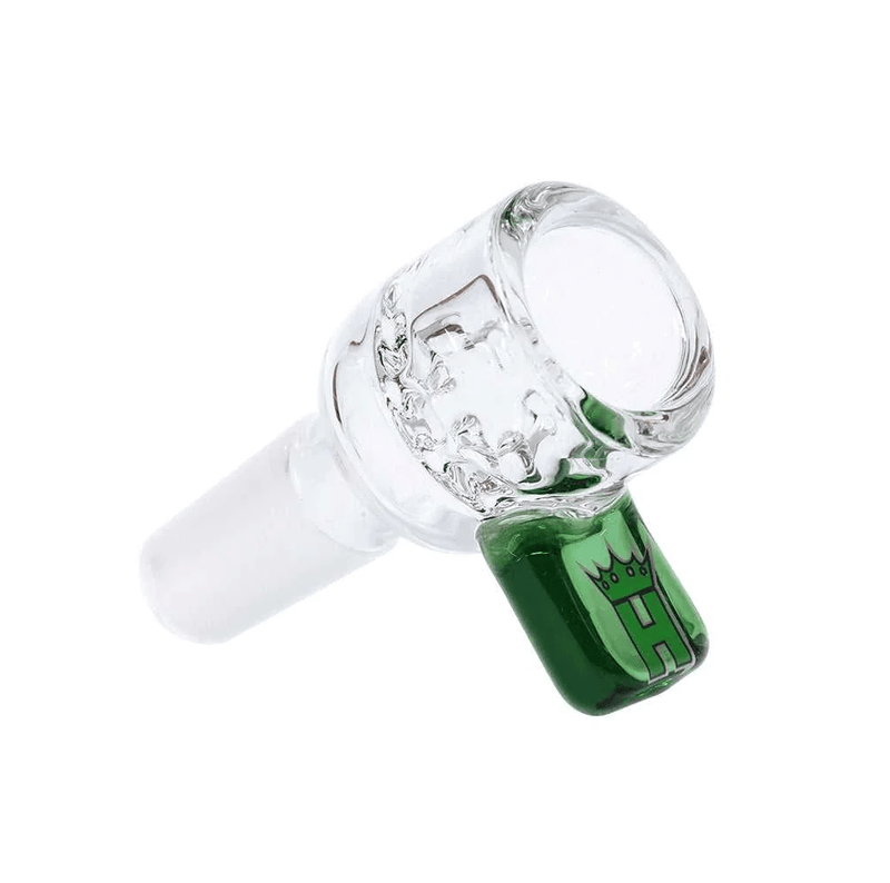 Hoss Glass YX101C Screen Bowl Colored Rectangular Tab Bong Bowl Hoss Glass Bongs Canada