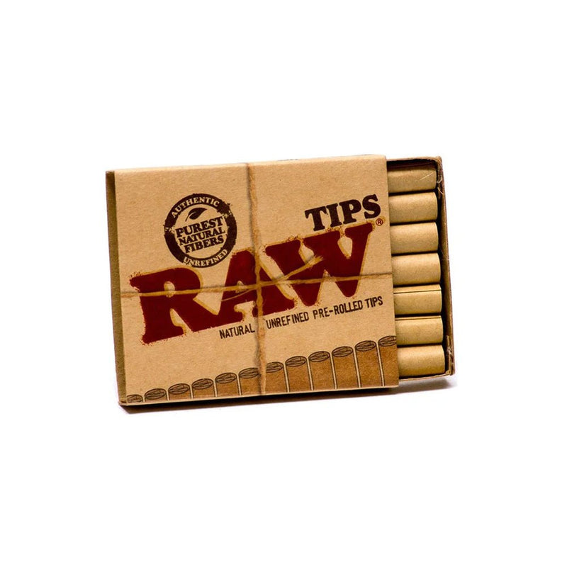 Raw Pre - Rolled Tips RAW Papers Bongs Canada