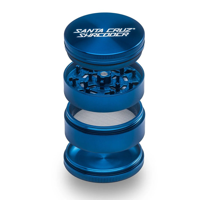Santa Cruz Aluminum 4 Piece Large Grinders Santa Cruz Bongs Canada