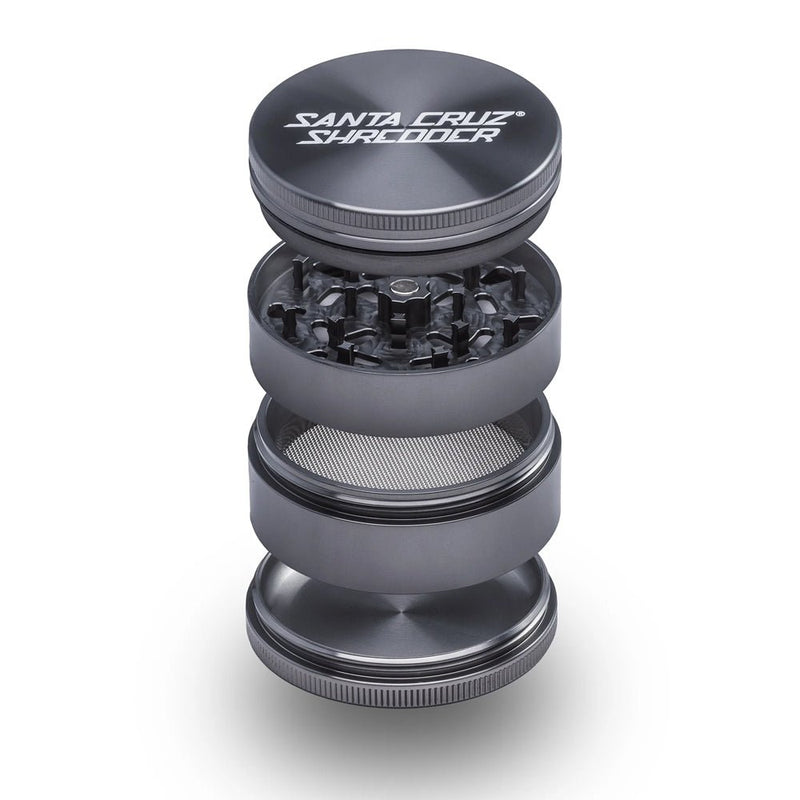 Santa Cruz Aluminum 4 Piece Large Grinders Santa Cruz Bongs Canada