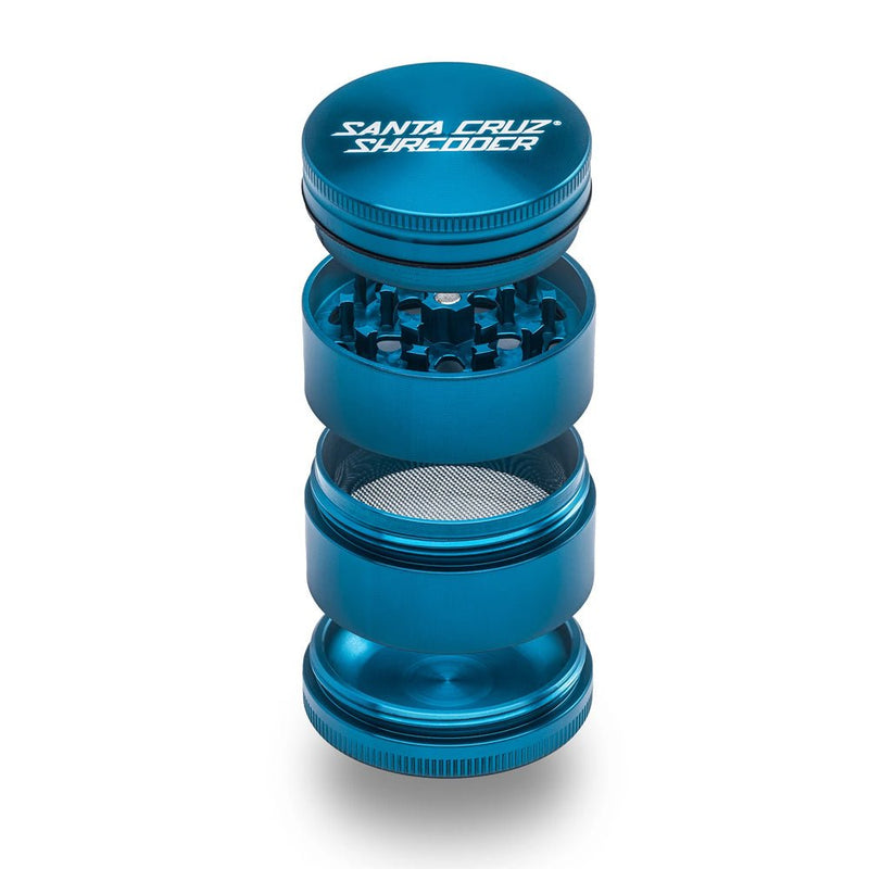 Santa Cruz Aluminum 4 Piece Medium Grinders Santa Cruz Bongs Canada
