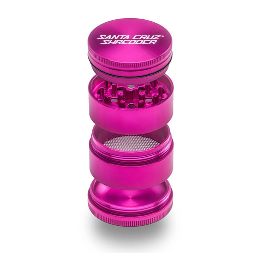 Santa Cruz Aluminum 4 Piece Medium Grinders Santa Cruz Bongs Canada