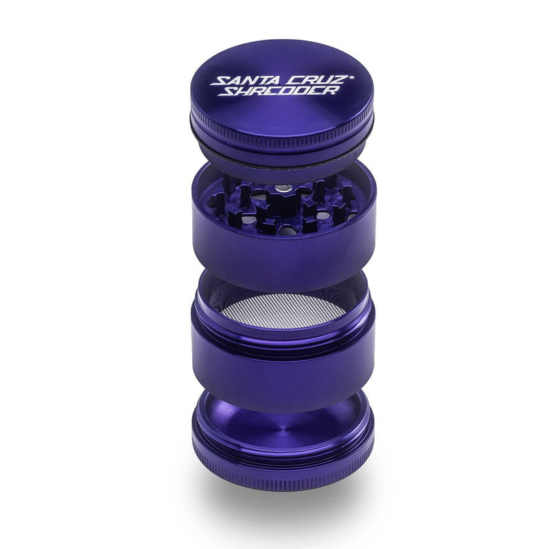 Santa Cruz Aluminum 4 Piece Medium Grinders Santa Cruz Bongs Canada