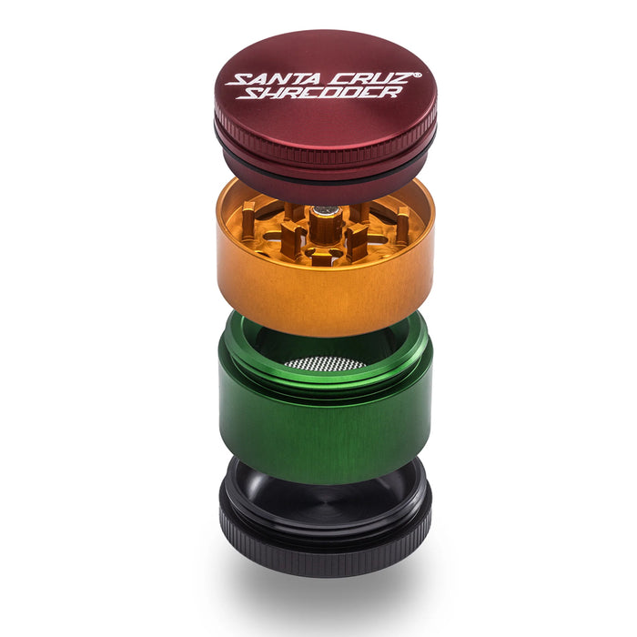 Santa Cruz Aluminum 4 Piece Small Grinders