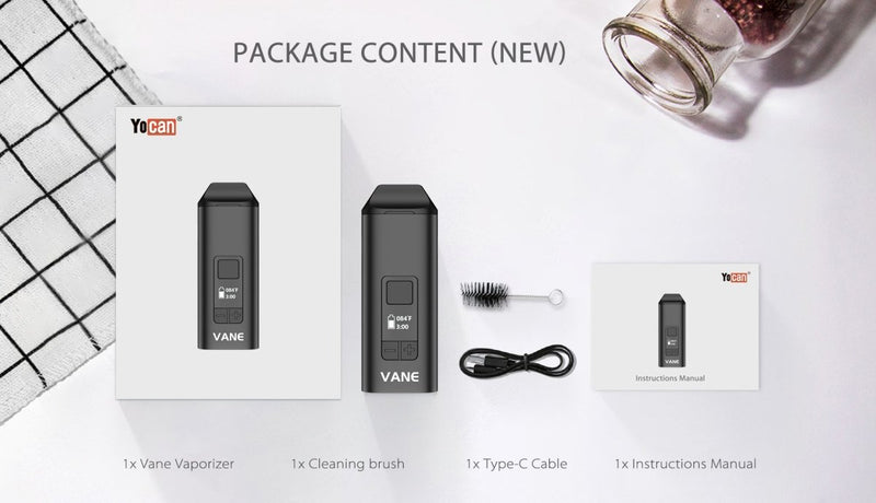 Yocan VANE Dry Herb Vaporizer Yocan Bongs Canada