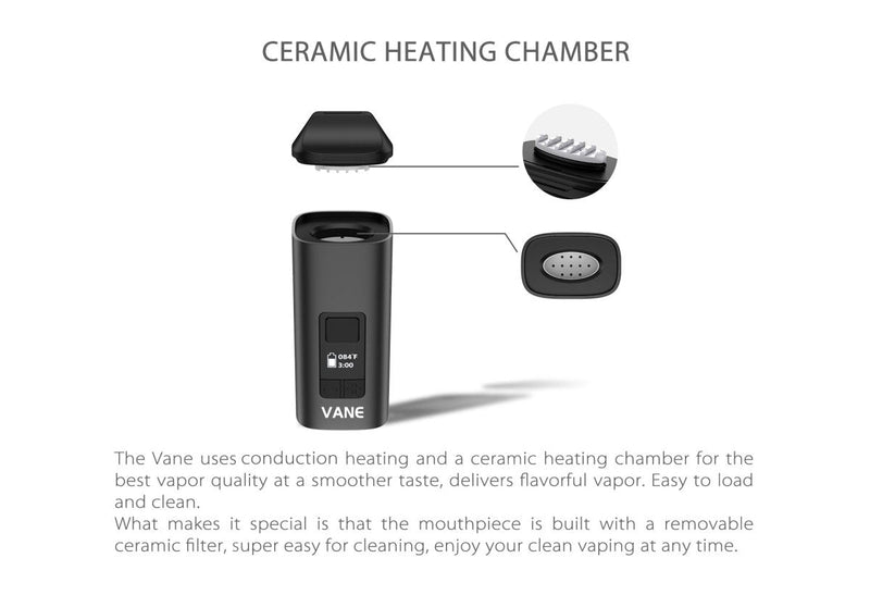 Yocan VANE Dry Herb Vaporizer Yocan Bongs Canada