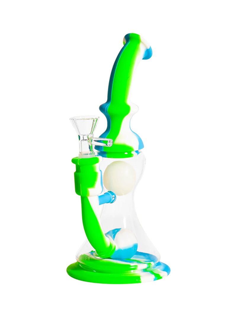 10" Silicone Float Ball Rig simple WENEED Bongs Canada