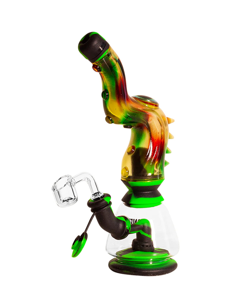 10" Silicone Leak Proof Tentacle Rig simple WENEED Bongs Canada