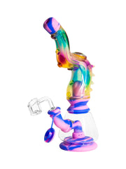 10" Silicone Leak Proof Tentacle Rig simple WENEED Bongs Canada