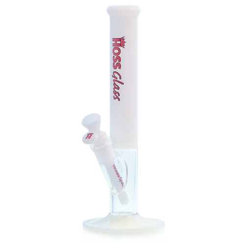 12" Hoss H072 (5mm) - Colored Straight Hoss Glass Bongs Canada