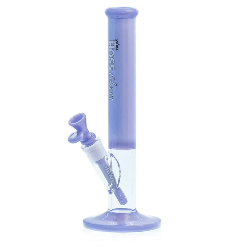 12" Hoss H072 (5mm) - Colored Straight Hoss Glass Bongs Canada