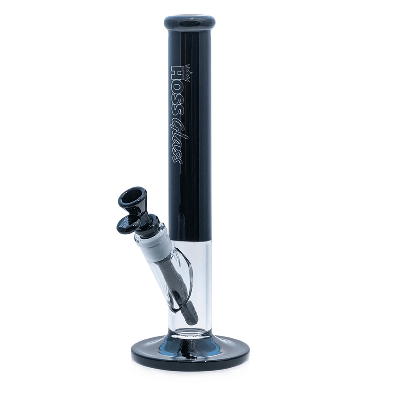 12" Hoss H072 (5mm) - Colored Straight Hoss Glass Bongs Canada