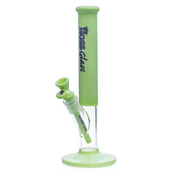 12" Hoss H072 (5mm) - Colored Straight Hoss Glass Bongs Canada