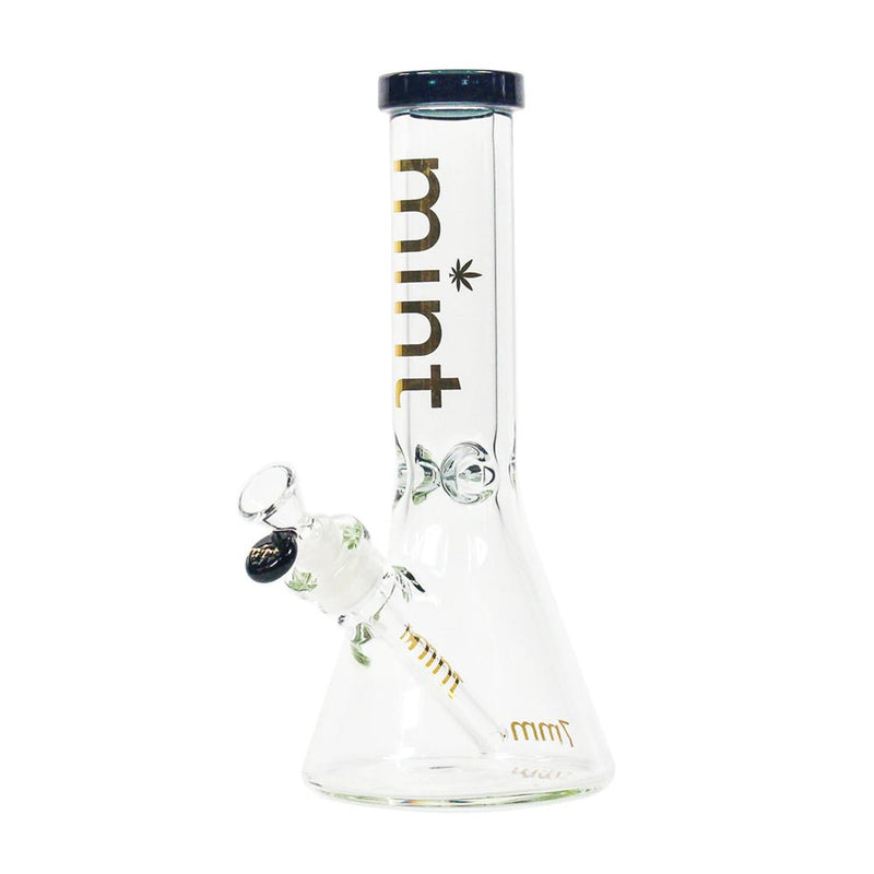 12” Mint Thicc Chick (7mm) - Grey simple Mint Glass Bongs Canada
