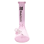 12" Wacky Tabacky Pink Window Beaker Bong (5mm) Bongs Canada