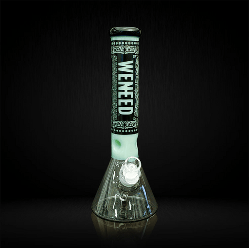 14" Frosted Aztec (7mm) WENEED Bongs Canada