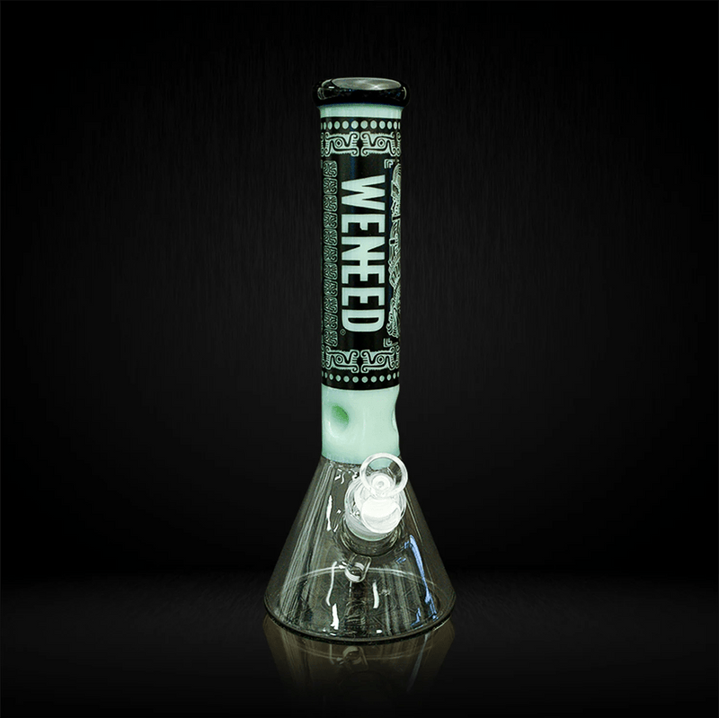 14" Frosted Aztec (7mm) WENEED Bongs Canada